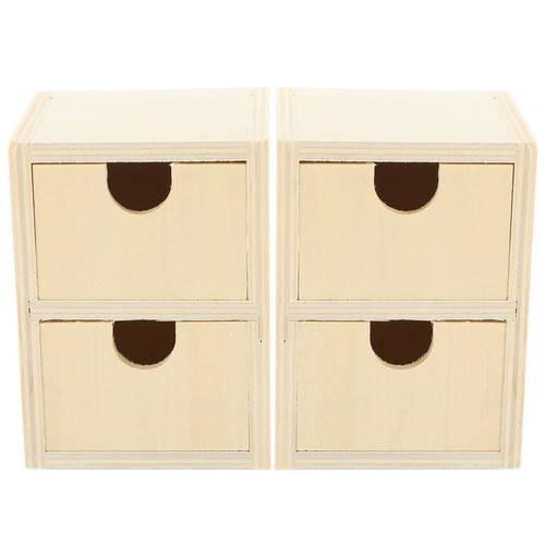 Pcs unpainted wood small - 2,