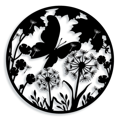 Solar backlit garden - solar,