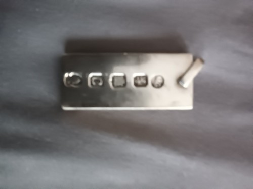 Sterling silver ingot - silver,