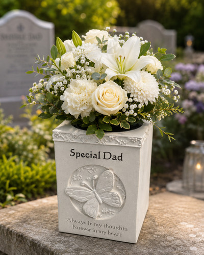 Special dad memorial grave - special,