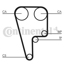TIMING BELT FOR HONDA CR-V I