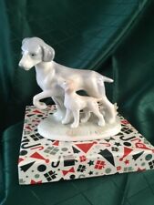 Dog and Puppy  Porcelain Ornament -   Figure By St. Michael (M&S).