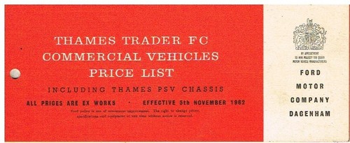 Ford thames trader - thames,