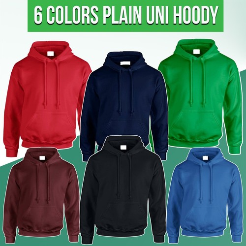 Mens plain hoodie heavyweight - hoodie,