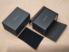 Bulgari Bvlgari Watch Box Piano Gloss Black Boxed with Dust Cloth Octo