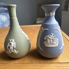 Two Vintage Wedgwood Blue
