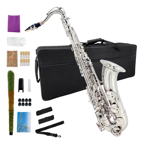 Flat tenor saxophone silver - flat,