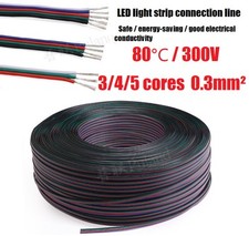 Flat Ribbon 3/4/5 Way Cable