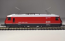 Kato N Gauge GE 4/4 Electric Loco Glacier Express 644 From 10-1816 Set - Unboxed