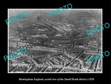 Birmingham England Aerial View