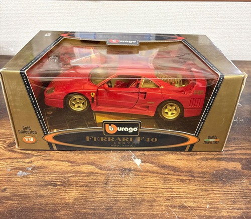 Burago ferrari f40 1987 - burago, 1/18