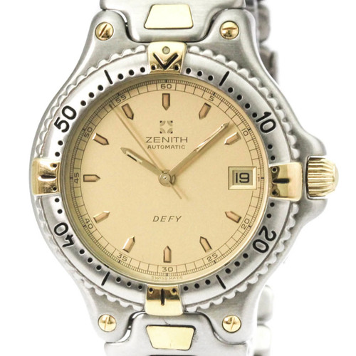 Zenith defy gold plated - defy, steel