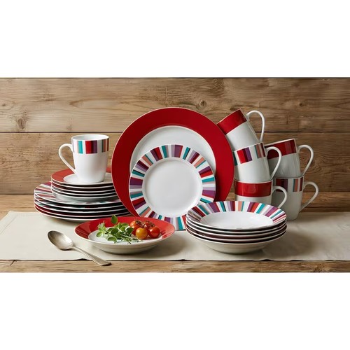 24pc porcelain dinner set - dinner,