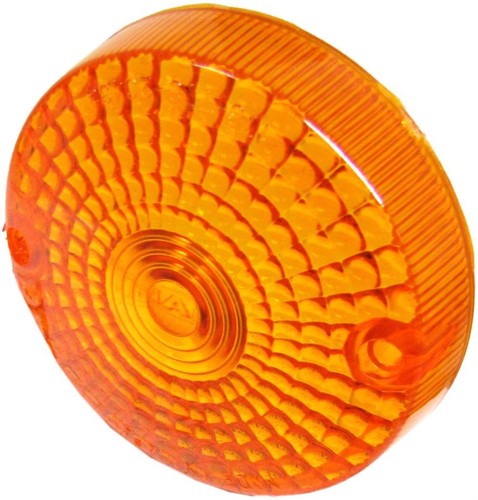 Indicator lens front amber - indicator,