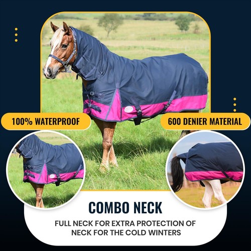 Turnout 600 denier horse rug - turnout,