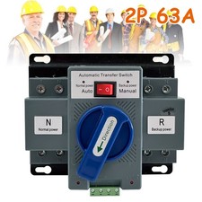 230V 2P 63A Dual Power