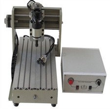 Desktop CNC Router Engraver Drilling/Milling Engraving Machine 3020T vr