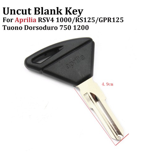 Uncut blank key for aprilia - blank,