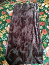 Silk Devore Floral Pattern