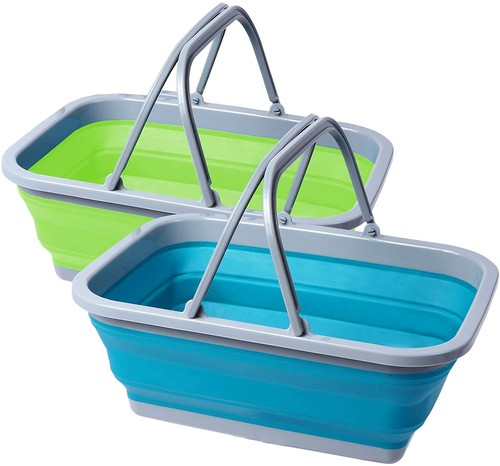 Collapsible washing bowl - washing, up