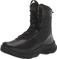 UNDER ARMOUR MENS Black Stellar G2 8" Tactical Boot 3024946-001