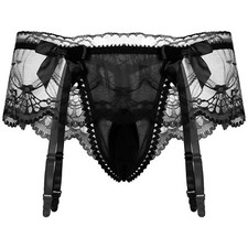 Men's Sissy Lingerie Satin