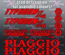 Piaggio Typhoon XR Decals/Stickers in ALL COLOURS 50 125 172 180 183