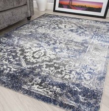 Blue rugs hall runners - rugs,