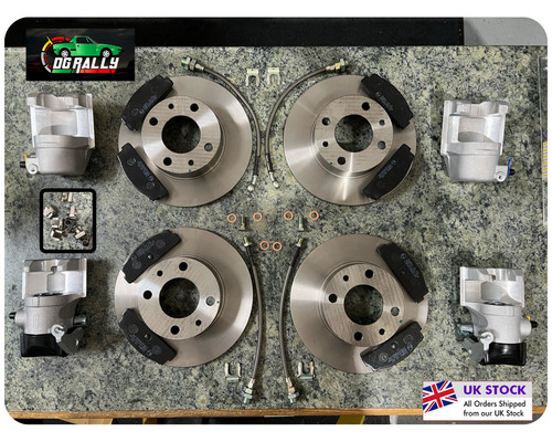 Front rear brake kit fiat - front,