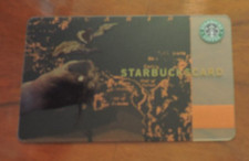 VERY RARE STARBUCKS UK BLACK CARIBBEAN GIFT CARD  6028. COLLECTORS ITEM