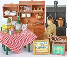 Sylvanian Harvester Restaurant spares. Till lamp wine food menu Calico Critters