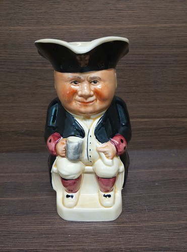 Tony wood toby jug number - wood,