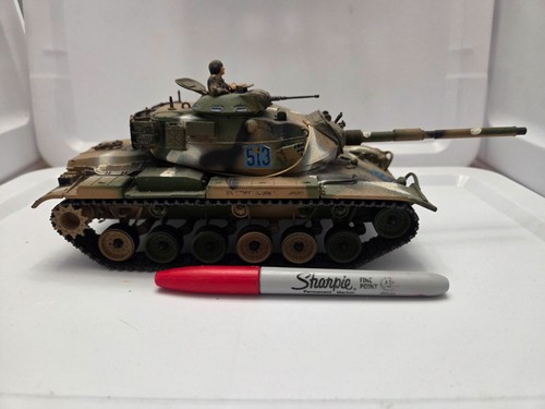 Built m60a3 105mm gun tank - built,