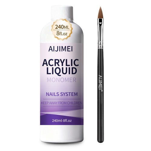 Acrylic liquid monomer 240ml - acrylic,