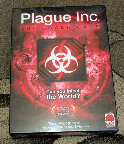Plague inc board game ndemic - board,
