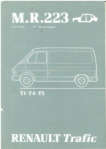 Renault trafic mk1 van - renault, &