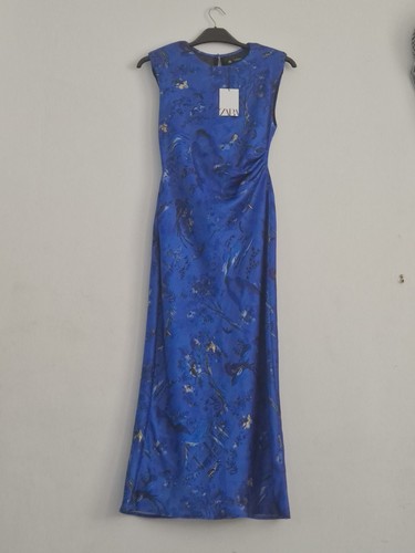 Zara blue oriental - zara, dress