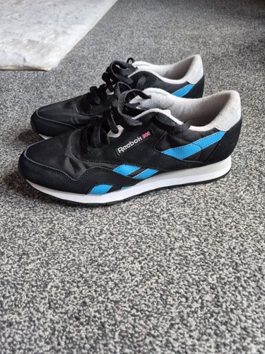 Reebok classic black suede - suede, &