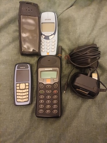 Vintage mobile phones - vintage,