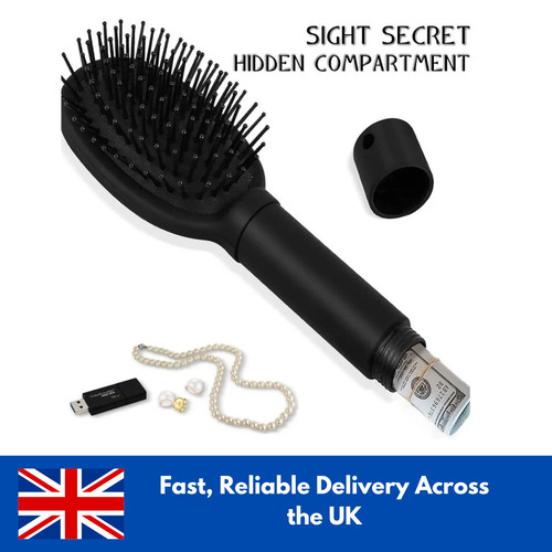 Hair brush secret stash hidden - brush,