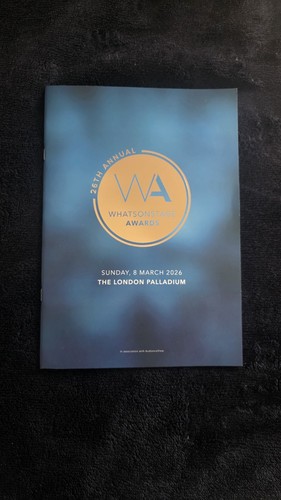Whatsonstage awards programme - whatsonstage,