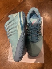 K-SWISS Ladies Tennis Shoes. Turquoise. Size UK 6.5 Brand New With Box