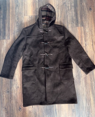 Vtg wool duffle coat mens - vtg,