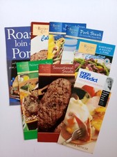 8 Vintage Recipe Cards 7 1990s British Meat Promotion 1 M&S Recipe Good Cond.