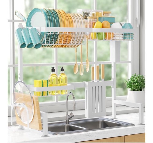 Over sink dish rack - over,