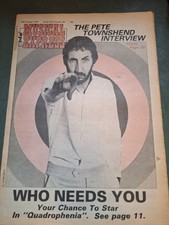 THE WHO : Vintage NME Magazine