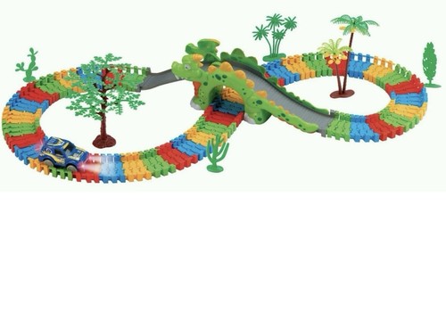 Dinosaur race track - dinosaur,