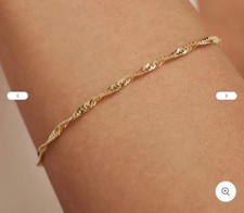 14K Yellow Gold Bracelet