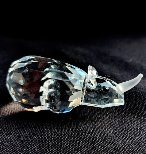 Rhinocerus crystal glass - rhinocerus,