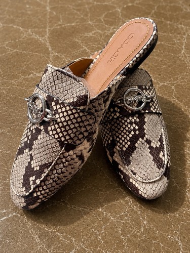 Coach python print leather - python-print,